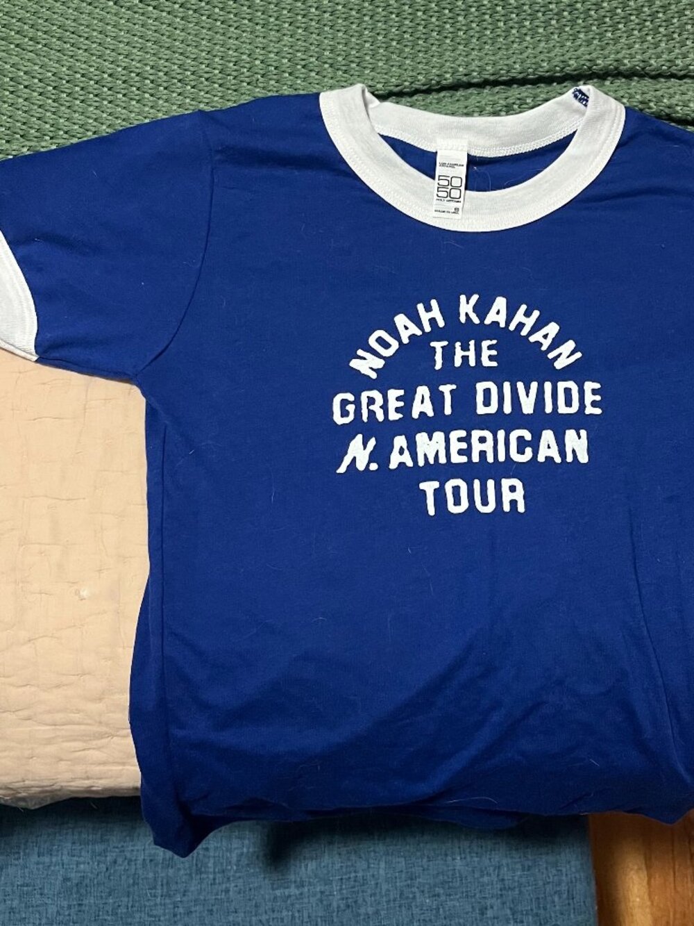 Noah Kahan The Great Divid N. American Tour Baby Tee t-shirt